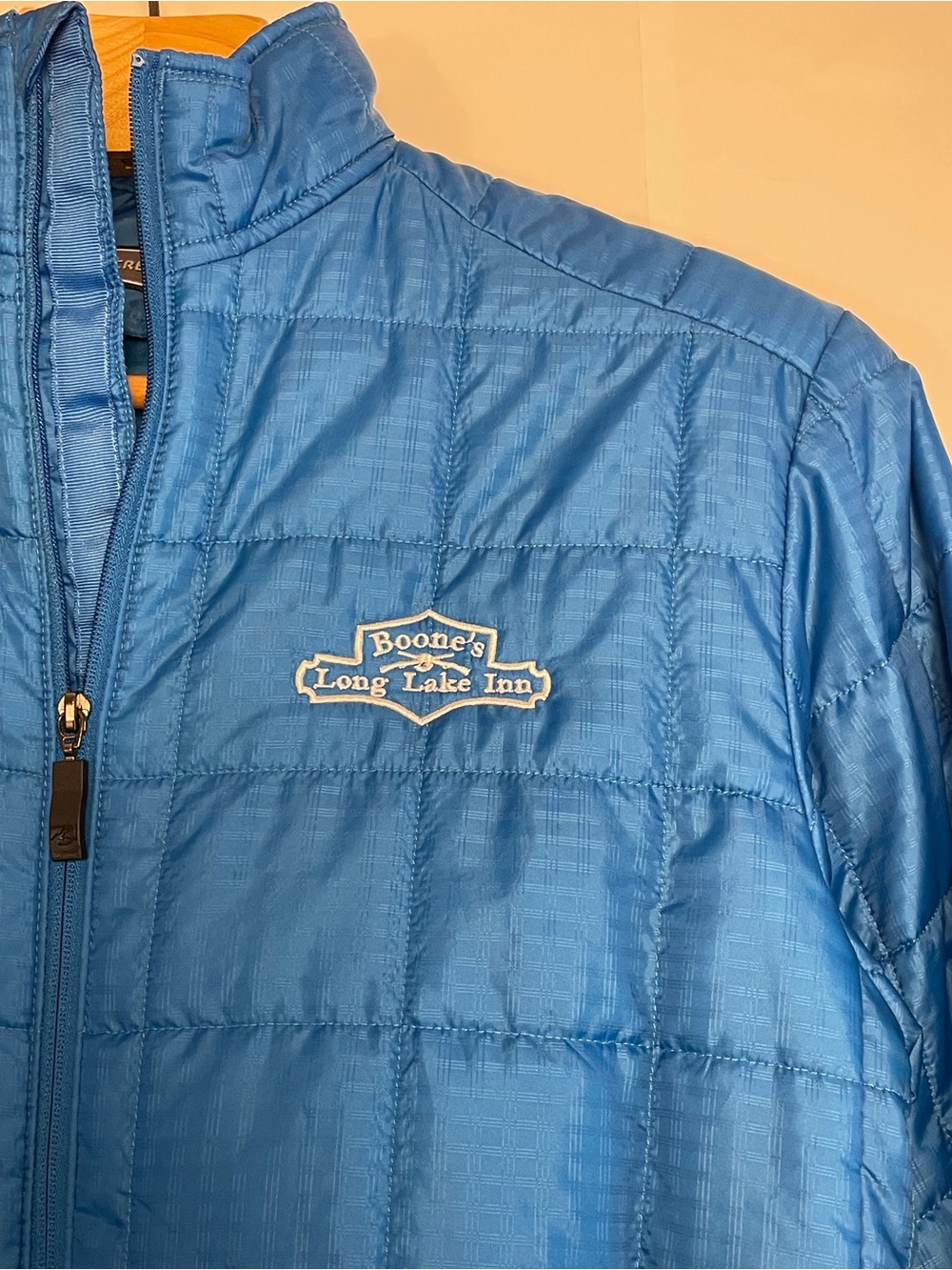 STORM CREEK Women’s Blue Quilted Full-Zip Puffer Jacket - Size M - Picture 2 of 14